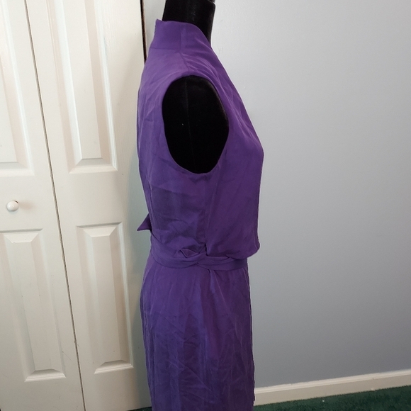 Jones New York Silk Wrap Dress Size 8 - Picture 4 of 12